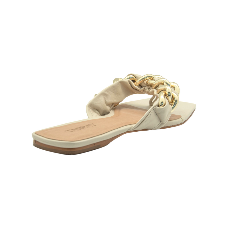 Idara Flat Sandals - Mascarpone Flats TARBAY   