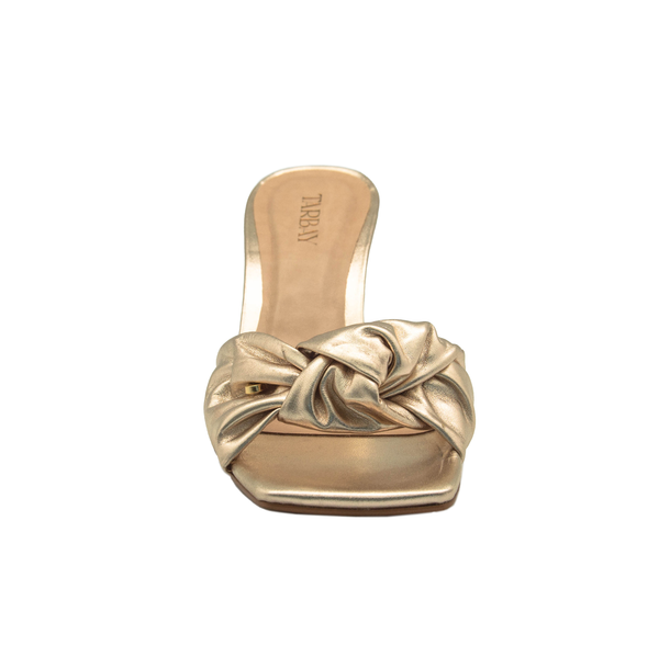 Cira High Heel Sandals - Light Gold Heels TARBAY   