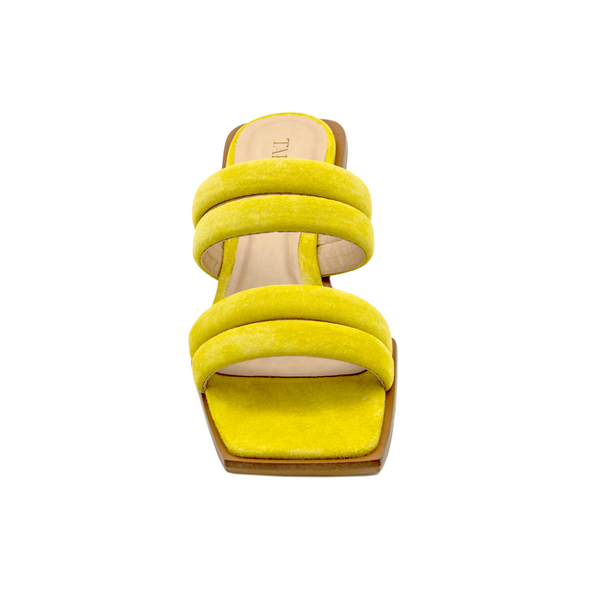 Berta Sandals - Yellow Heels TARBAY   