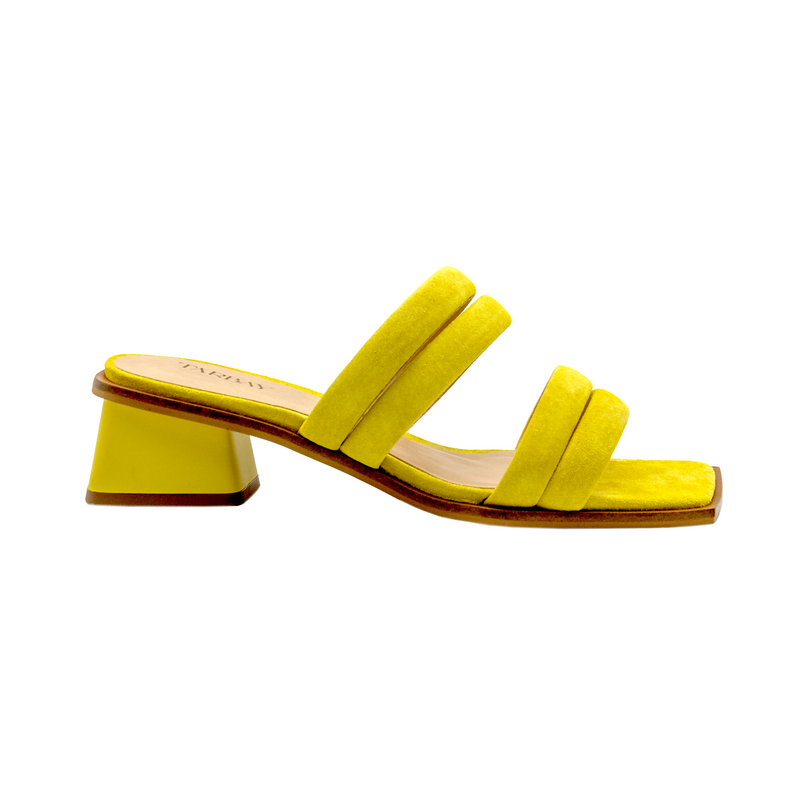 Berta Sandals - Yellow Heels TARBAY   