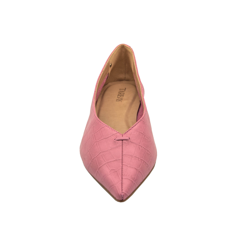 Grove Leather Flat Shoes - Gomma Flats TARBAY   
