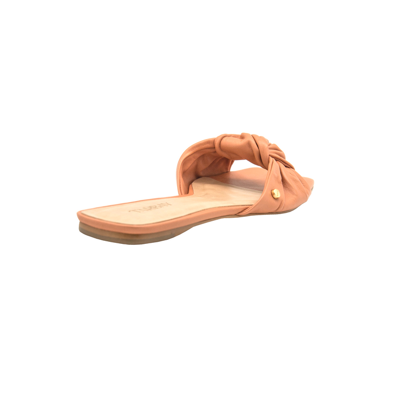 Cloe Flat Sandals - Miele Flats TARBAY   