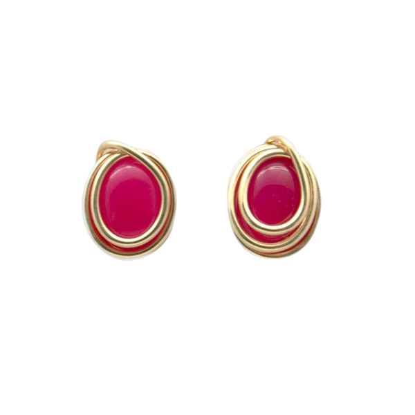 Carmencita Earring (10mm) - Agate Earrings TARBAY   
